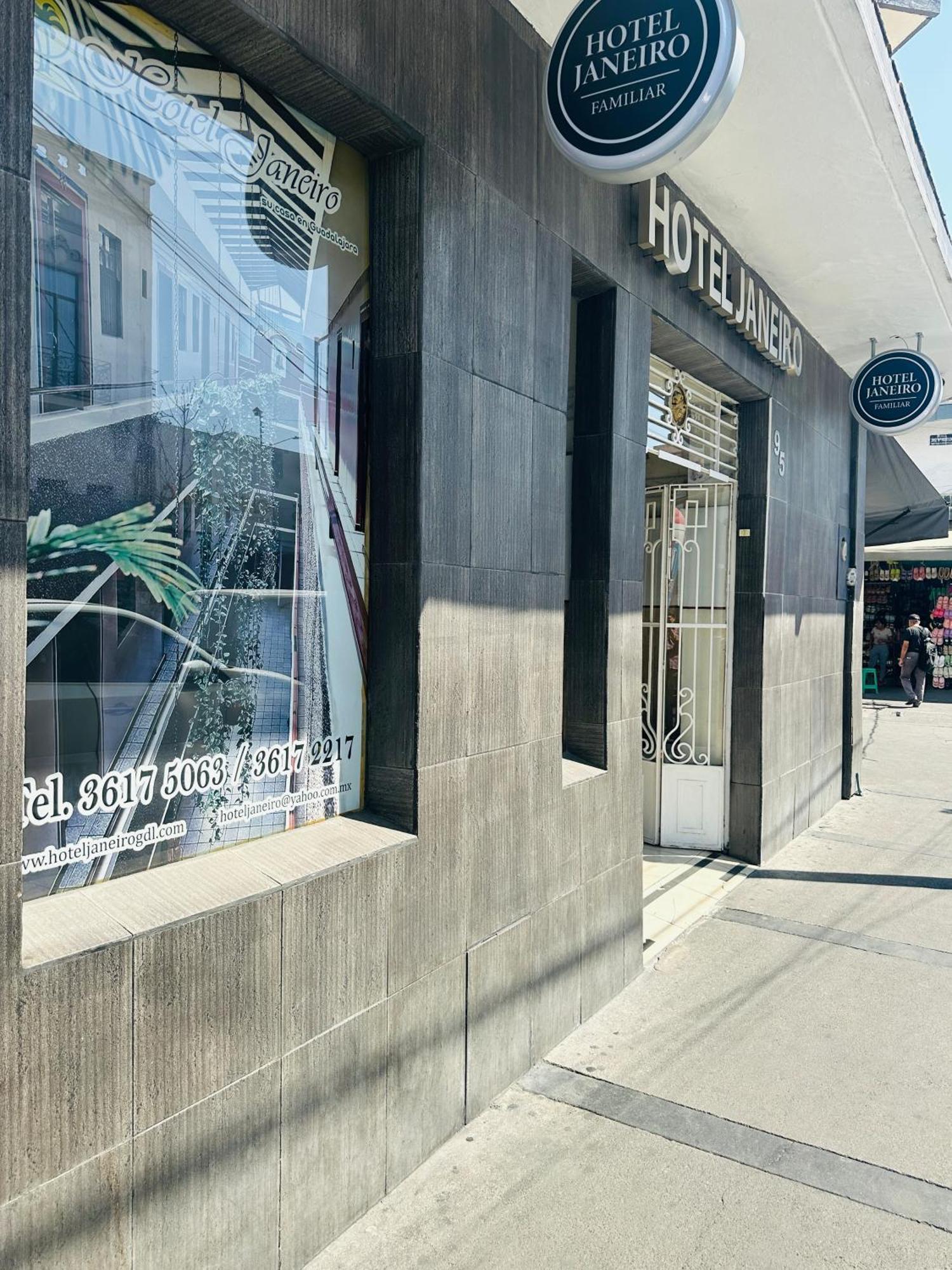 Hotel Janeiro Guadalajara Eksteriør bilde